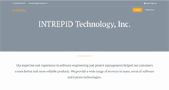 Desktop Screenshot of intrepid.com